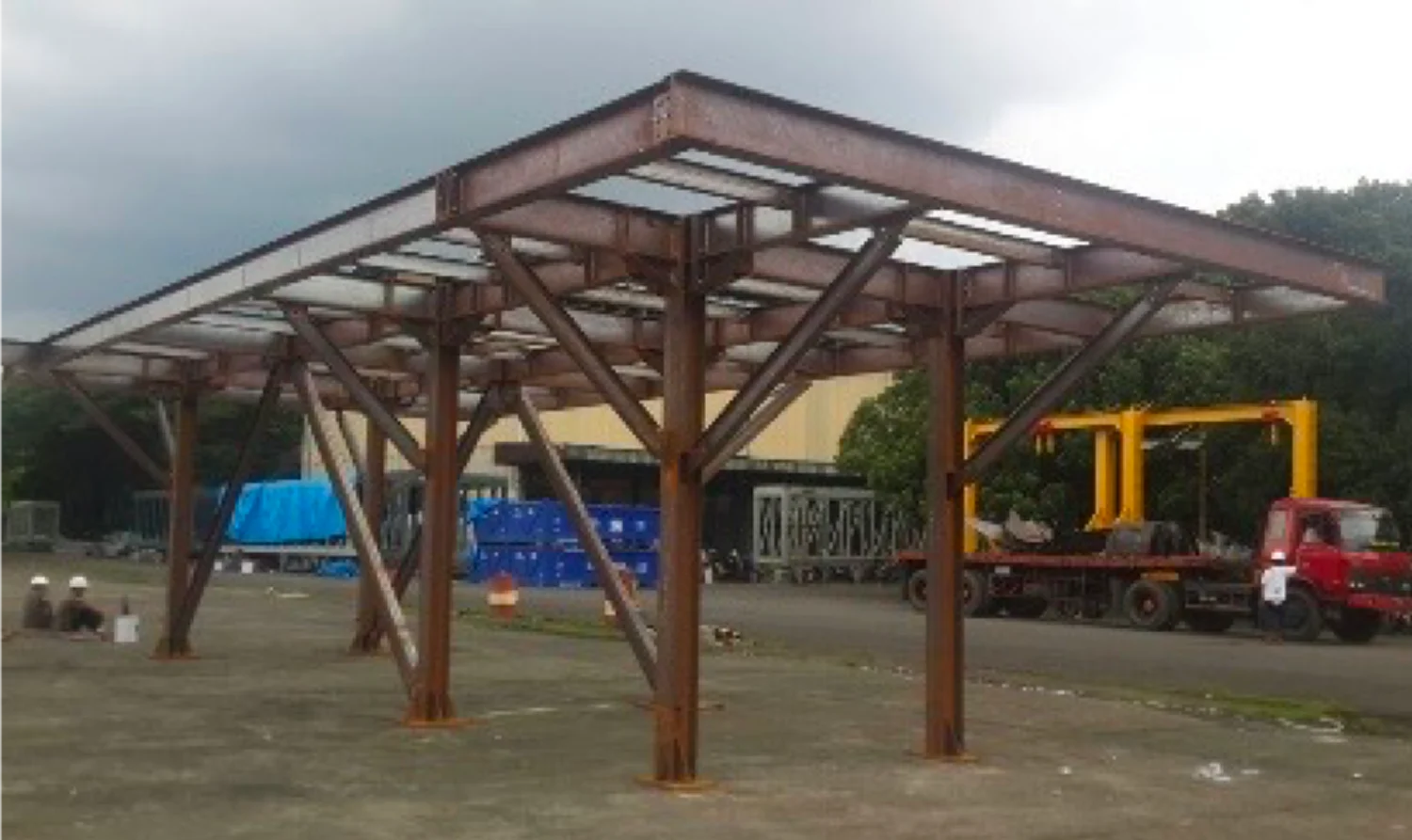 Structural engineering and steel fabrication for complex projects.